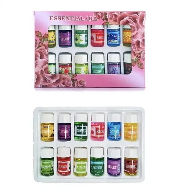 Набор аромамасел Essential Oil 12 шт./3 мл (MX-00009301) - Фото 3 Набор аромамасел Essential Oil 12 шт./3 мл (MX-00009301) - изображение 3