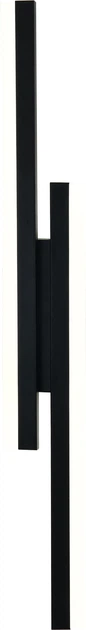 Світильник LED настінний, бра LUMINARIA BLADE 17W L500 BLACK CCT ( з вимикачем) - зображення 2