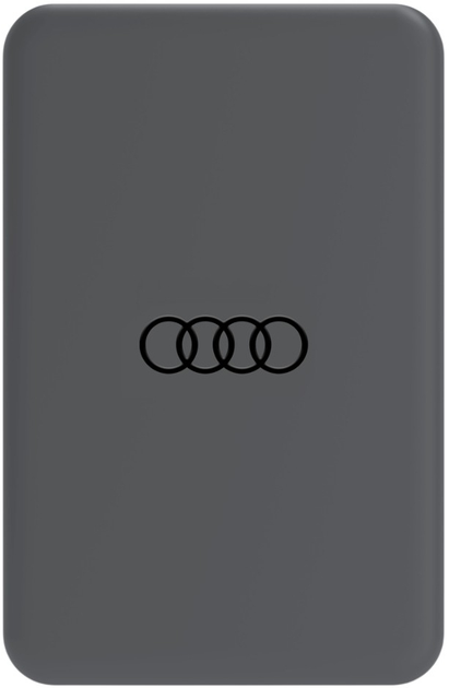 УМБ Audi Big Logo 5000 mAh 15W Space Gray (6955250226493) - зображення 1