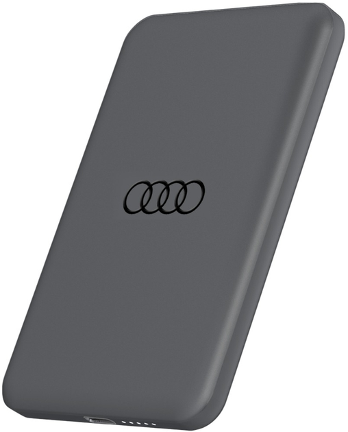 УМБ Audi Big Logo 5000 mAh 15W Space Gray (6955250226493) - зображення 3