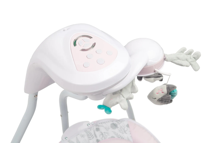 Гойдалка електрична Caretero Raffi Рожева (5903076307828) - зображення 14