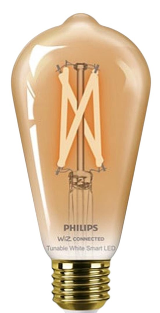 Розумна лампочка Philips ST64 E27 7 W - зображення 1