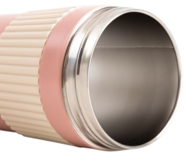 Kubek termiczny Homla Poppie różowy 0.5 l (5906496750076) - obraz 3