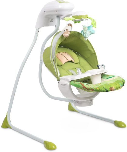 Гойдалка електрична Caretero Bugies Ліс (5903076320605) - зображення 1