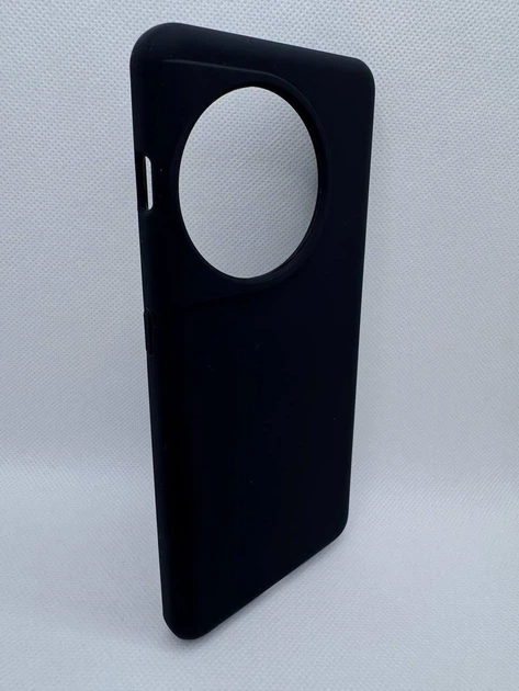 Чехол накладка Silicone Cover Full для OnePlus 11 5G Черный - изображение 2