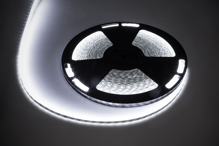 Taśma LED Rebel wodoodporna 1500 x 5050 SMD 12V 25 m Zimny biały (LED0171-2) - obraz 2