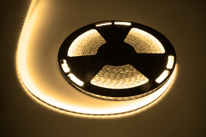 Taśma LED Rebel wodoodporna 1500 x 5050 SMD 12V 25 m Ciepły biały (LED0170-2) - obraz 2