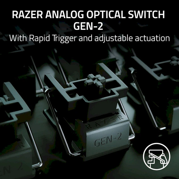 Клавіатура Razer Huntsman V3 PRO mini (RZ03-04990100-R3M1) - изображение 5