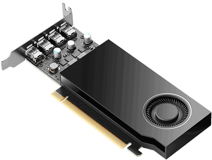 Відеокарта NVIDIA PCI-Ex NVIDIA RTX A400 4GB GDDR6 (64 bit) (1762/12000) (4 x miniDisplayPort) (900-5G172-2260-000) - зображення 3