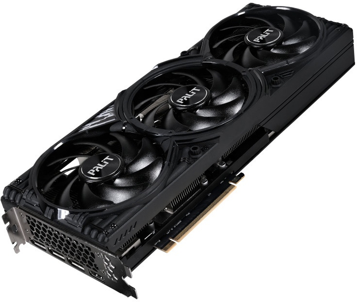 Karta graficzna Palit PCI-Ex GeForce RTX 5070 GamingPro-S OC 12GB GDDR7 (192bit) (2572/28000) (HDMI, 3 x DisplayPort) (NE75070T19K9-GB2050U) - obraz 4