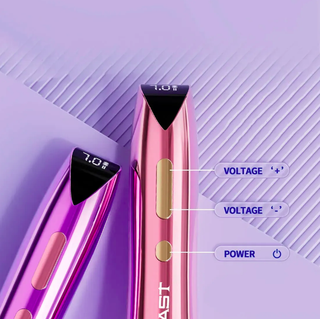 Машинка для татуажа Mast P60 WQP-053, gold - Фото 4 Машинка для татуажа Mast P60 WQP-053, gold - изображение 4