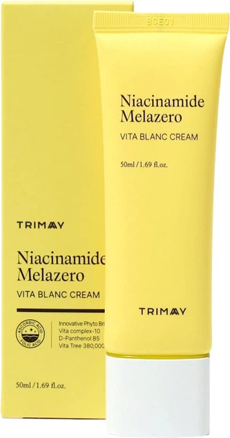 Крем для обличчя Trimay Niacinamide Melazero освітлювальний проти пігментації 50 мл (8809822540754) - зображення 1