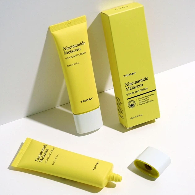 Крем для обличчя Trimay Niacinamide Melazero освітлювальний проти пігментації 50 мл (8809822540754) - зображення 4
