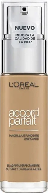 Podkład do twarzy L'Oréal Paris Accord Parfait z kwasem hialuronowym 6N Miód (3600523016358) - obraz 1