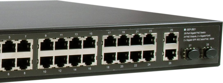 Przełącznik LevelOne GEP-2821 - obraz 5