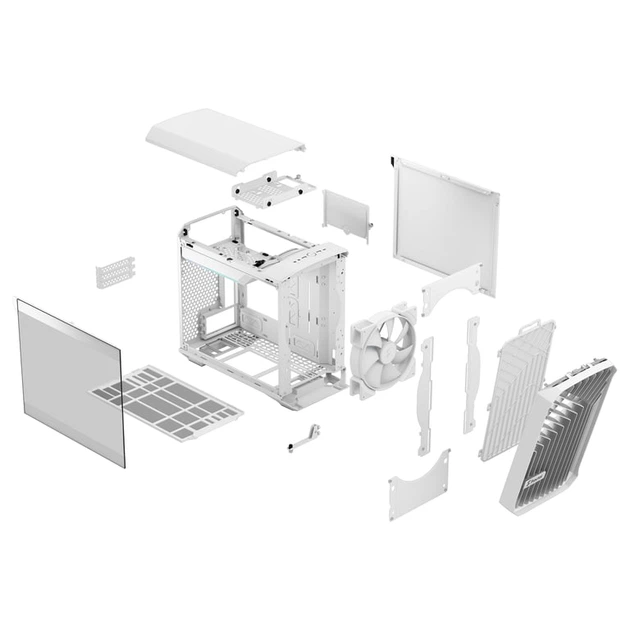 Корпус Fractal Design Torrent Nano White (FD-C-TOR1N-05) - зображення 4