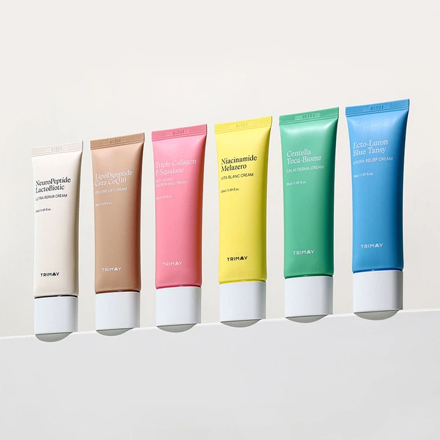 Антивіковий крем для обличчя Trimay Triple Collagen P.Squalane живильний 50 мл (8809822540761) - зображення 8