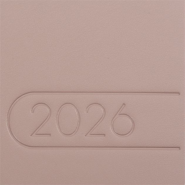 Еженедельник датированный 2026 карманный (153х87мм, гибкая обложка, какао) Buromax Light Morandi BM.2910-40 - изображение 3