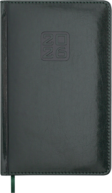 Еженедельник датированный 2026 (A5, твердая обложка, зеленый) Buromax Bravo BM.2706-04 - Фото 1 Еженедельник датированный 2026 (A5, твердая обложка, зеленый) Buromax Bravo BM.2706-04 - изображение 1