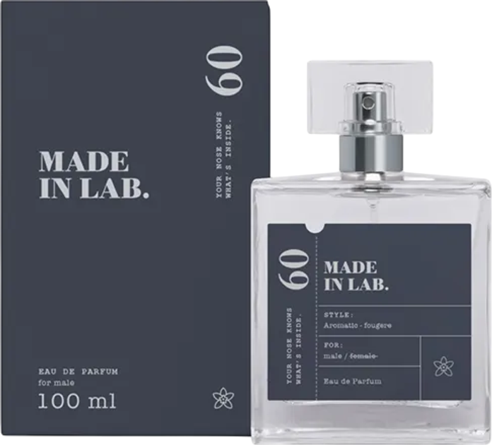 Woda perfumowana męska Made In Lab 60 Men 100 ml (5902693163398) - obraz 1