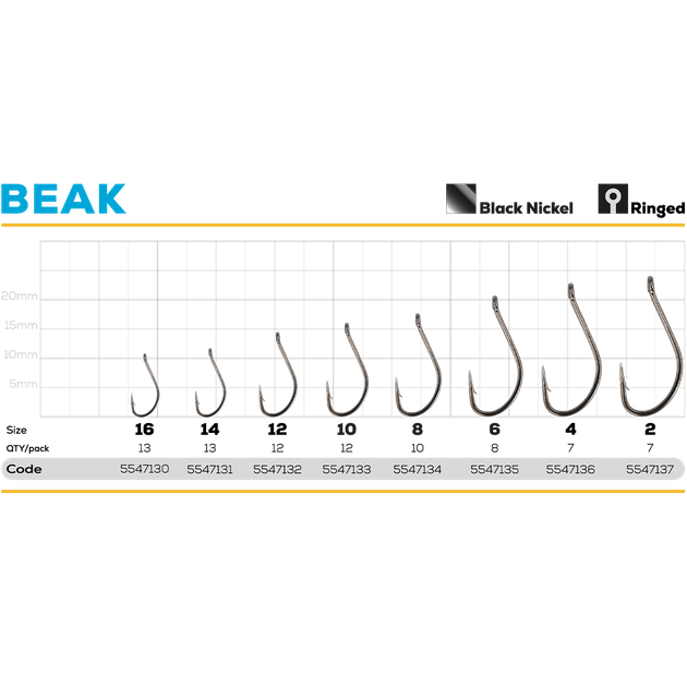 Крючок GC Beak №6(8шт) - изображение 2