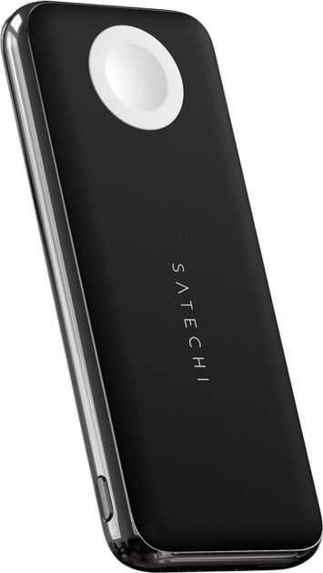 УМБ Satechi Quatro Wireless 10000 mAh 18W Black (ST-UC10WPBM) - зображення 1