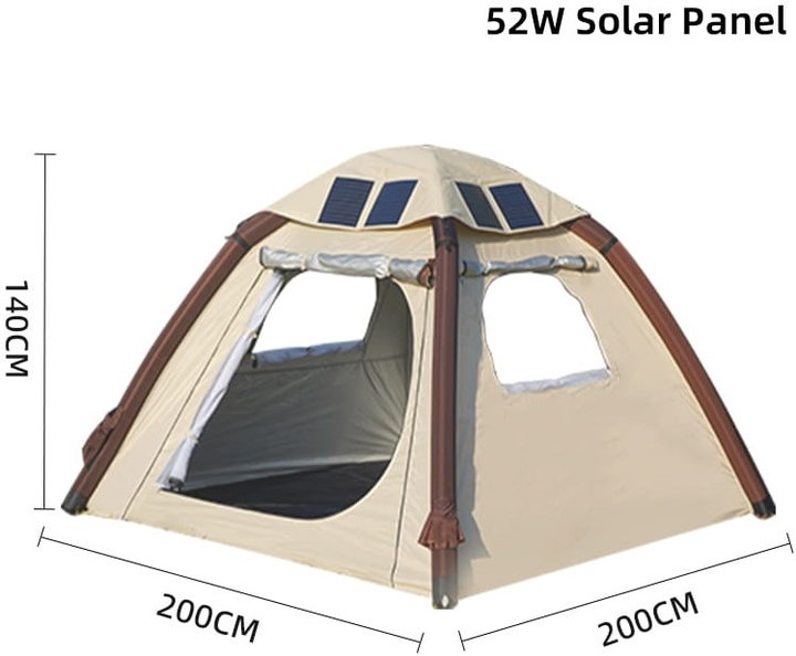 Намет Platinet сонячний самонадувний 52 Вт 2000 мАг (PCITS200) - зображення 3