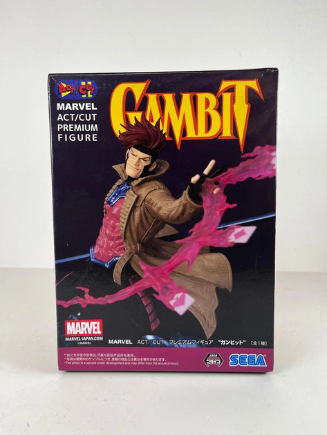 Колекційна фігурка SEGA Marvel Гамбіт Gambit 17см ACT/CUT 288 - Фото 3 Колекційна фігурка SEGA Marvel Гамбіт Gambit 17см ACT/CUT 288 - изображение 3