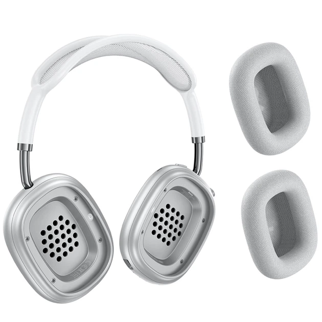 Беспроводные наушники HOCO W65 Happy BT5.4 headphones 400mAh Silver (6942007650342) - Фото 2 Беспроводные наушники HOCO W65 Happy BT5.4 headphones 400mAh Silver (6942007650342) - изображение 2