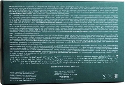 Zestaw ampułek regenerujące włosy zniszczone Alfaparf Semi Di Lino Reconstruction SOS 13 ml 6 szt (8022297175355) - obraz 4