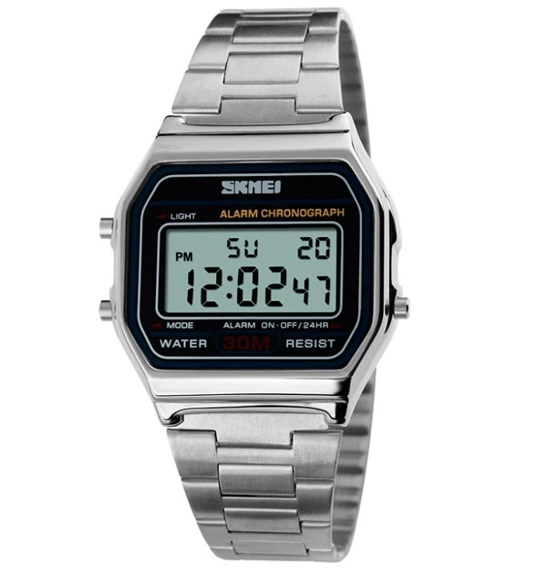 Наручний годинник Skmei Popular Silver 1123S (1550) - зображення 2