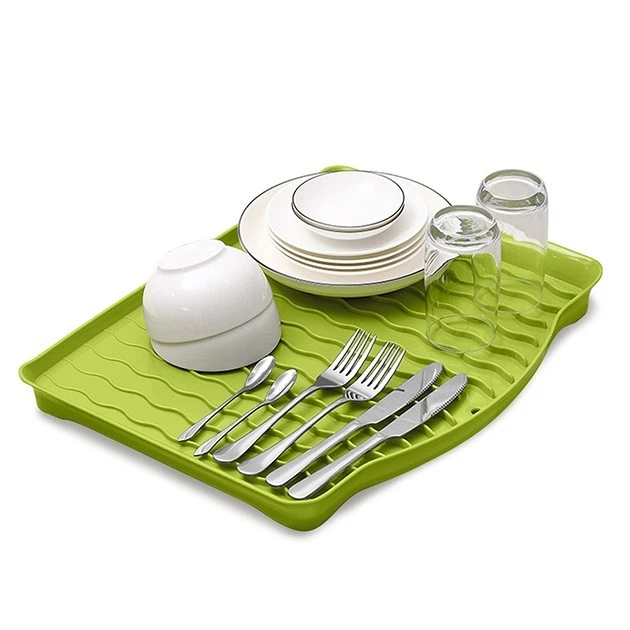 Сушка для посуды MBM HOME DR-01 GREEN зеленая - изображение 6