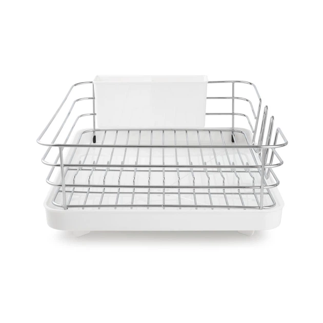 Сушарка для посуду з органайзером MBM HOME DR-02 WHITE біла - зображення 12