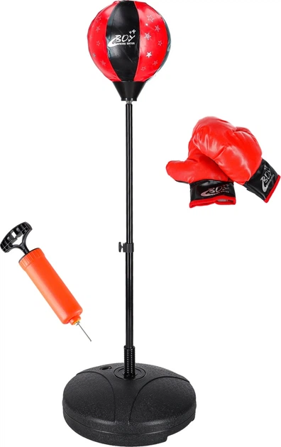 Zestaw bokserski KIK z gruszką i rękawicami KX9025 (5901779363851) - obraz 1