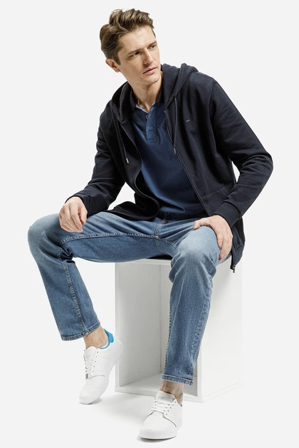 Jeansy regular fit męskie Cross Jeans F 194-293 W29L30 Niebieskie (8697319736953) - obraz 3