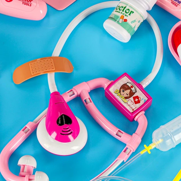 Zestaw lekarza KIK Mały doktor 35 elementów w kuferku KX2947 (5903039768994) - obraz 13