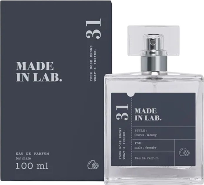 Woda perfumowana męska Made In Lab 31 Men 100 ml (5902693164883) - obraz 1