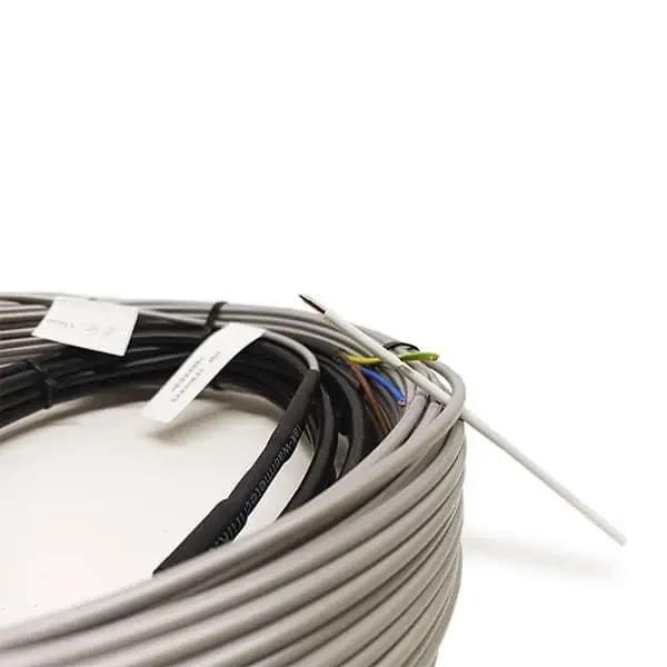 Нагревательный кабель WAZZELL Easyheat 20 Вт/м 400 Вт; 20 м для теплого пола под плитку с двухжильной экранированной конструкцией - изображение 6