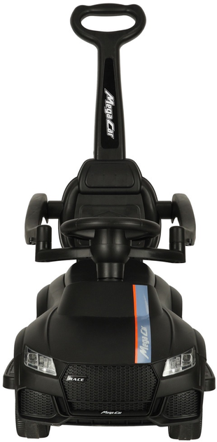 Jeździk pchacz Ricokids Samochód 3w1 z dźwiękiem i światłami Czarny (5903039742079) - obraz 2