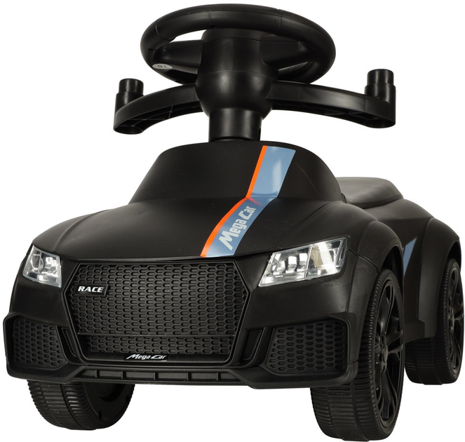 Jeździk pchacz Ricokids Samochód 3w1 z dźwiękiem i światłami Czarny (5903039742079) - obraz 5