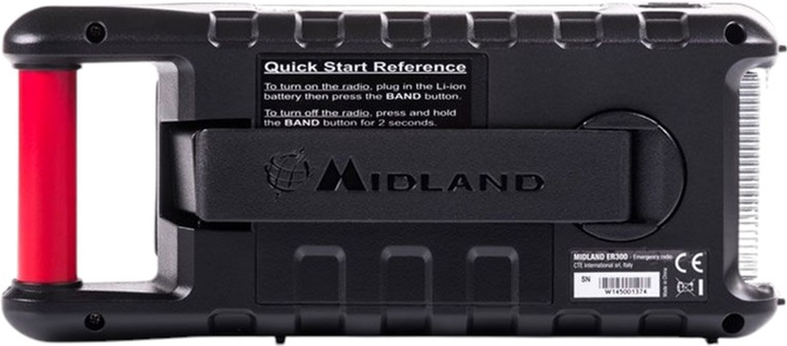 Портативне радіо Midland ER300 (8011869197093) - зображення 3