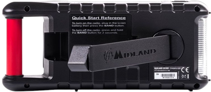 Портативне радіо Midland ER300 (8011869197093) - зображення 4