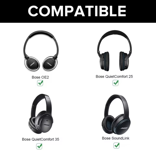 Кабель шнур провод скрученный с микрофоном для наушников Bose QuietComfort QC25 QC35 OE2 SoundLink black черный - Фото 3 Кабель шнур провод скрученный с микрофоном для наушников Bose QuietComfort QC25 QC35 OE2 SoundLink black черный - изображение 3