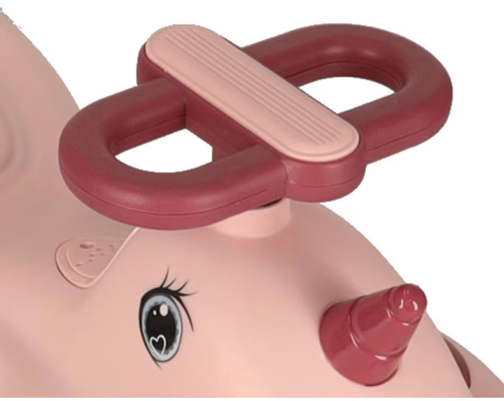 Jeździk grawitacyjny Swing Fix S1 LED Skuter z rączką Różowy Max 65 kg (5903039765931) - obraz 4