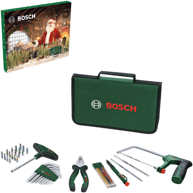 Набір інструментів Bosch Адвент-календар 2025 41 шт. (1600A039HD) - зображення 7