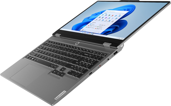 Ноутбук Lenovo LOQ 15ARP9 Luna Grey (83JC00KLLT) - зображення 5