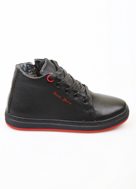 Ботинки BRONI 39 Черный (BRN-1714-Black) - Фото 2 Ботинки BRONI 39 Черный (BRN-1714-Black) - изображение 2