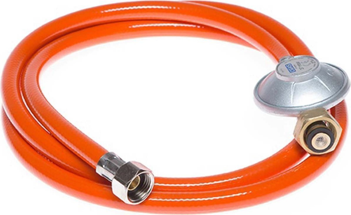 Wąż gazowy z reduktorem Hiza 200 cm (FP-R01-2.0m) - obraz 1