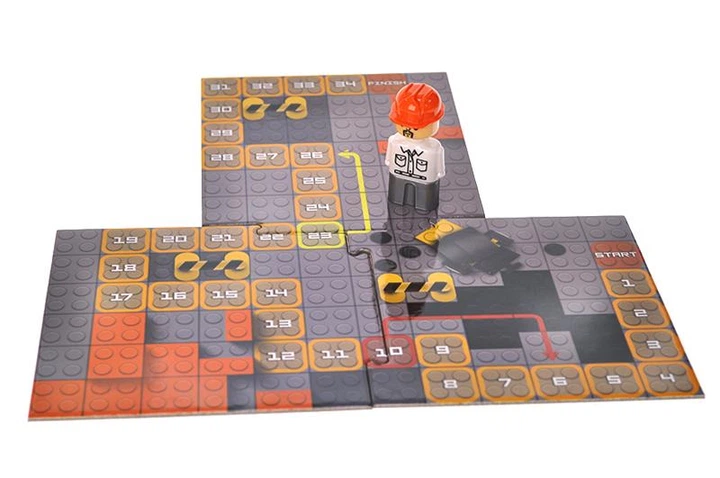 Конструктор блочний QB300-003 "Block&Steps: Будівельний набір" + ходилка і меморі гра 3в1, 94дет. qbee - Фото 4 Конструктор блочний QB300-003 "Block&Steps: Будівельний набір" + ходилка і меморі гра 3в1, 94дет. qbee - изображение 4