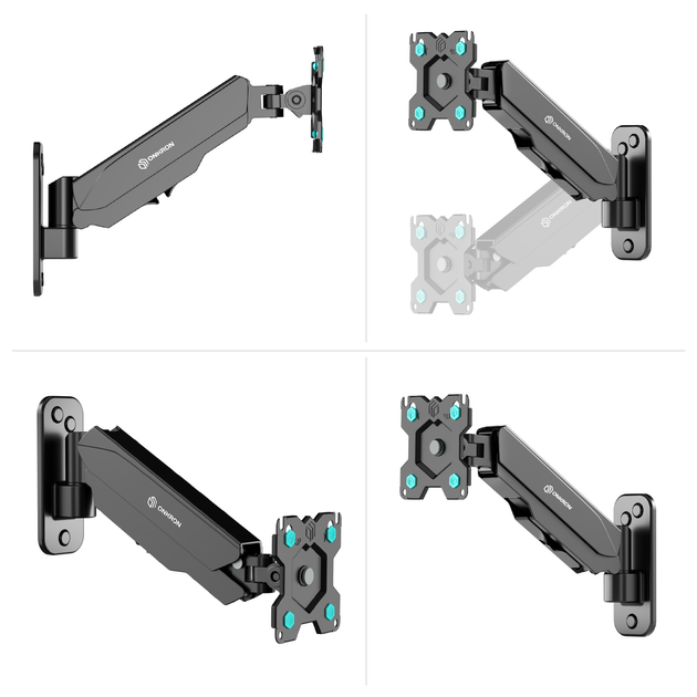 Кронштейн для телевізора ONKRON TV Wall Mount G120-B для екранів 13"-34" (4603728441375) - зображення 5